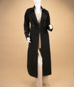 Nocturne Veil Trench Coat (Long)